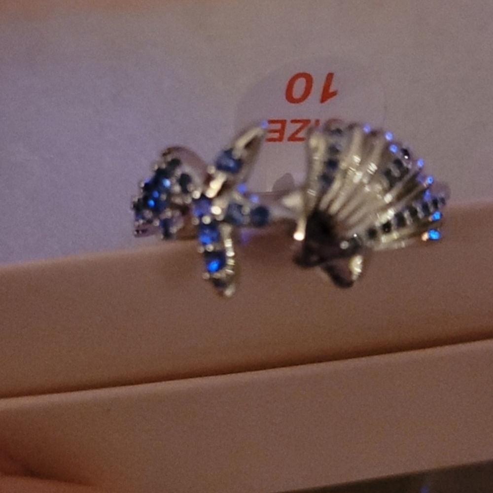 Bomb Party The Sparkling Reef Ring Size 10